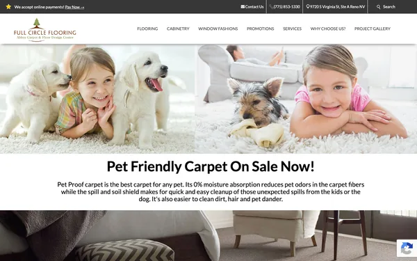 Pet Friendly Carpet on Sale | Best Carpet for Pets