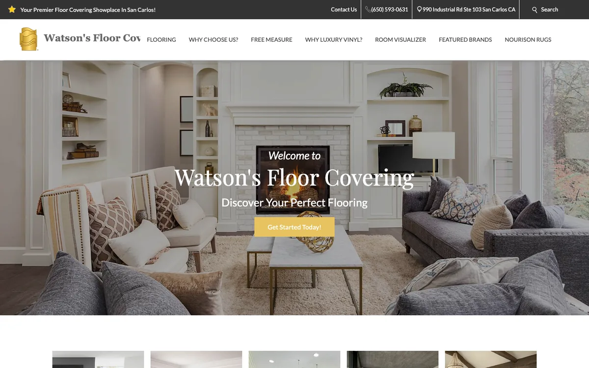 Watson's Floor Covering Inc homepage