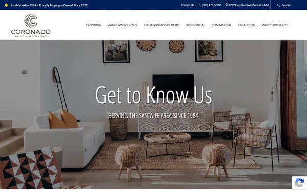 About Coronado Paint & Decorating | Santa Fe NM 87507