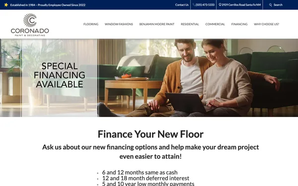 Finance Your New Floors | Finance Options Available