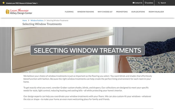 Selecting Window Treatments