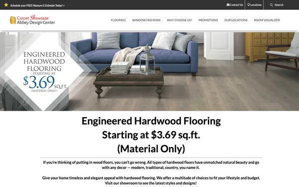 Engineered Hardwood Flooring | Starting at $3.69 sq. ft.