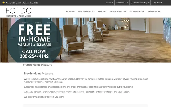 Free In-Home Measure