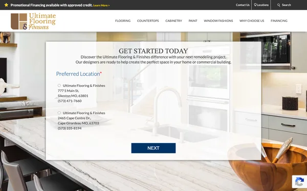 Contact Ultimate Flooring & Finishes