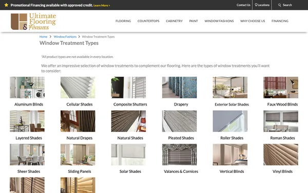 Window Treatment Types