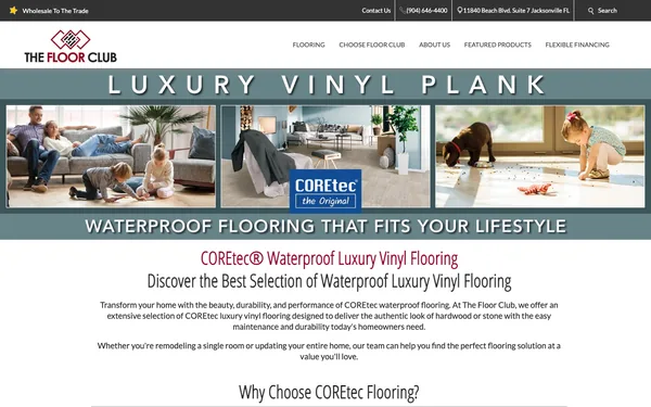 COREtec Waterproof Flooring