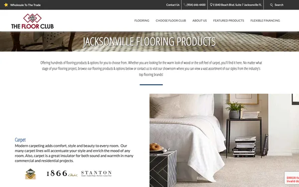 The Floor Club Jacksonville's Flooring Products