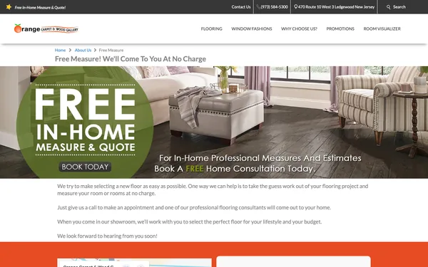 Schedule Your Free Measure