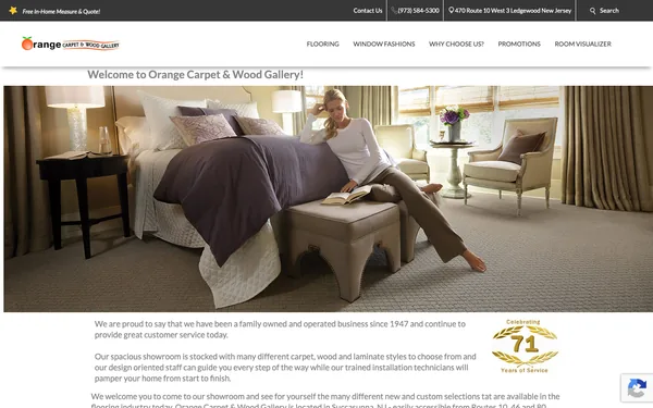 About Orange Carpet & Wood Gallery | Ledgewood, NJ, 07852 | Flooring On Sale