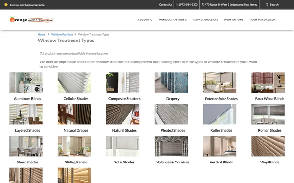 Window Treatment Types