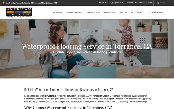 Best Selection of Waterproof Luxury Vinyl & Laminate Flooring
