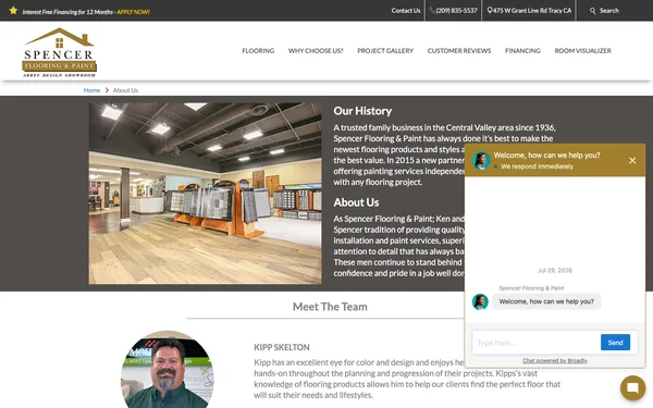 About Spencer Flooring & Paint