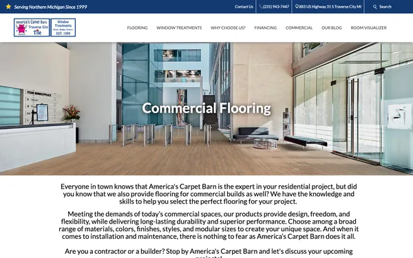 Commercial & Industrial Flooring in Traverse City, MI