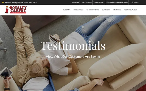 Testimonials – See What Customers Say About Royalty Carpet