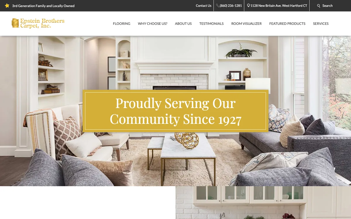Epstein Brothers Carpet, Inc. homepage