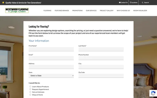 Contact Westwood Flooring & Design Center