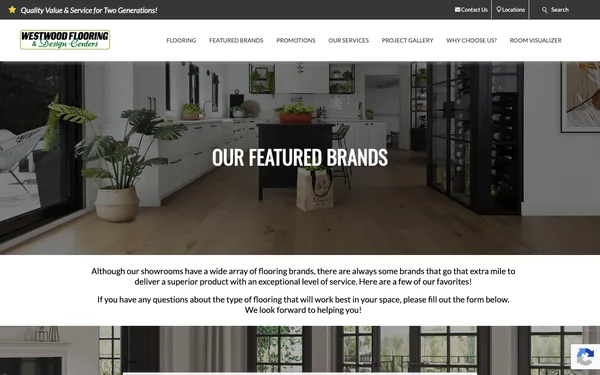 Featured Flooring Brands