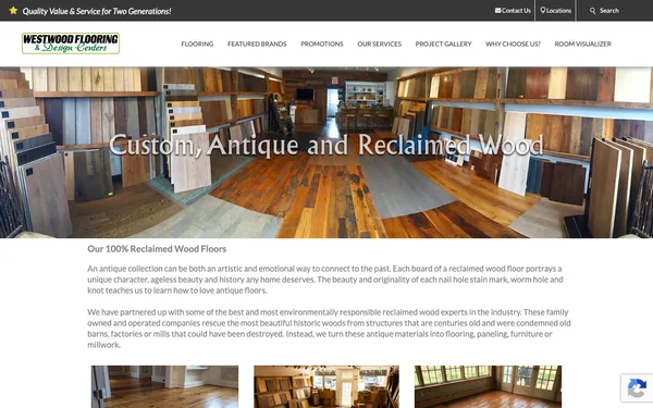Custom, Antique and Reclaimed Wood