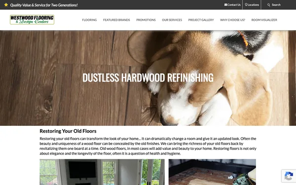 Dustless Refinishing | Hardwood Refinishing