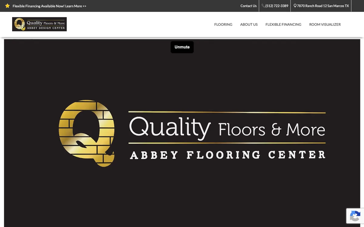 Quality Floors & More homepage