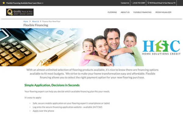 Flexible Financing