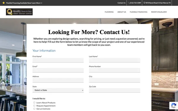 Contact Us – San Marcos' Best Flooring Showroom