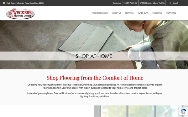 Shop At Home | FREE In-Home Appointment